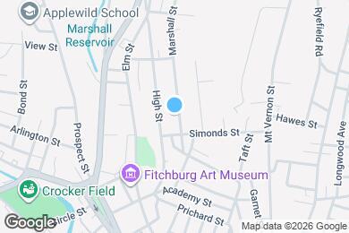 Map image of the property - 46 Marshall St