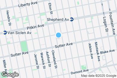 Map image of the property - 447 Elton St