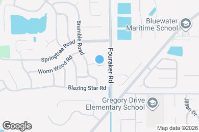 Map image of the property - 8430 Winter Berry Rd