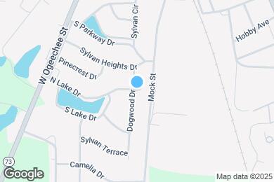 Map image of the property - 207 Dogwood Dr