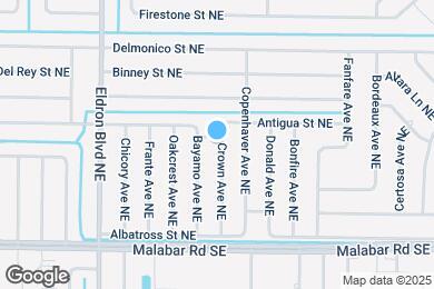 Map image of the property - 598 Ewing St