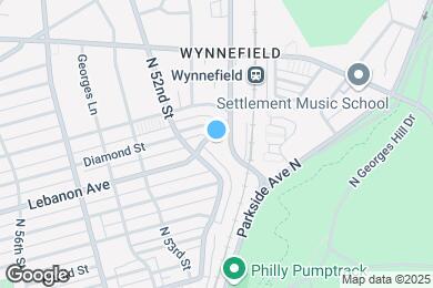 Map image of the property - Bryn Mawr Apartments