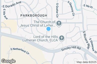 Map image of the property - 21581 E Aberdeen Dr