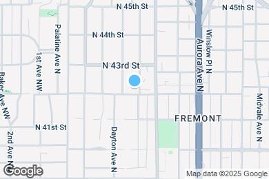 Map image of the property - 4205 Evanston Ave N