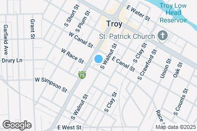 Map image of the property - 19 E Race St