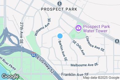 Map image of the property - 15 Barton Ave SE