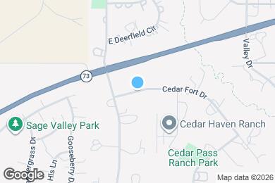 Map image of the property - 1874 E Cedar Dr