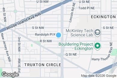 Map image of the property - 11 R St NW