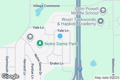 Map image of the property - 716 Cambridge Ave