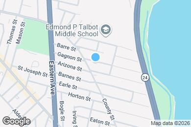 Map image of the property - 61 Lafayette St