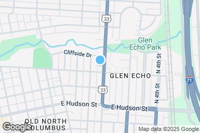 Map image of the property - 2661 Indianola Ave