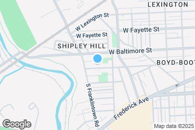 Map image of the property - 2554 Hollins St