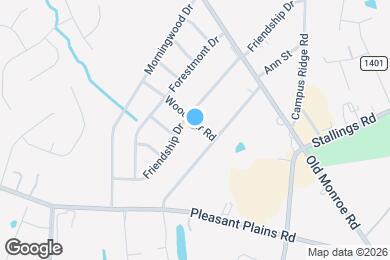 Map image of the property - 15020 Woodstar Rd