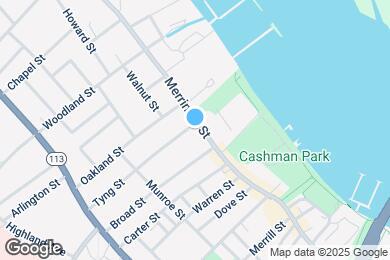 Map image of the property - 1 Tyng St