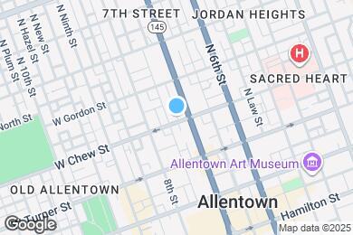 Map image of the property - 711 Chew St