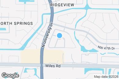 Map image of the property - 4823 NW 91st Way