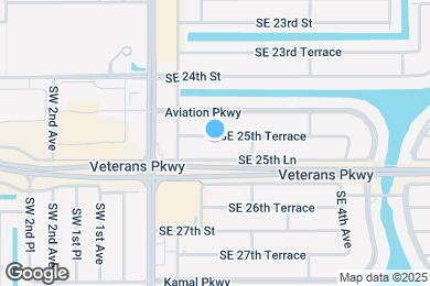 Map image of the property - 136 SE 25th Terrace