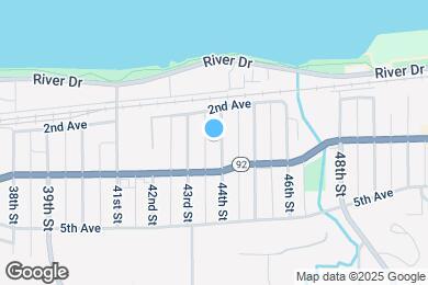 Map image of the property - 231 44th St