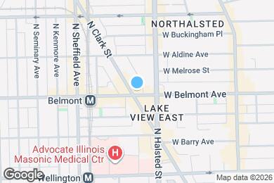 Map image of the property - 3201 N Clark St