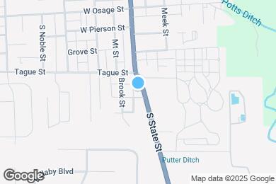 Map image of the property - 632 S State St