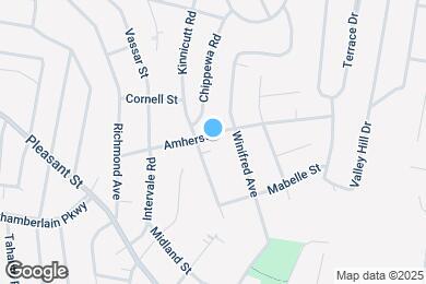 Map image of the property - 60 Amherst St