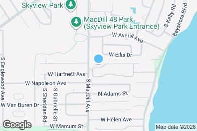 Map image of the property - 3015 Bayshore Pointe Dr