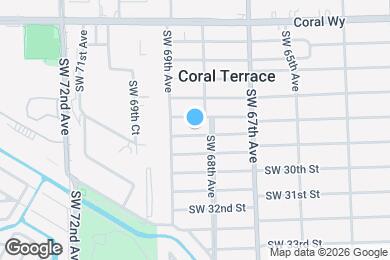 Map image of the property - 6833 SW 28th Ter