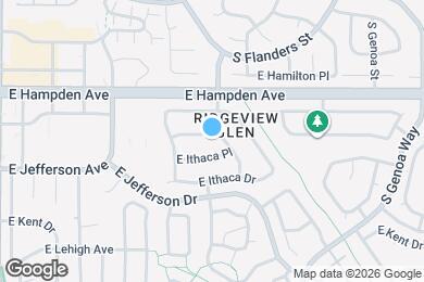 Map image of the property - 3538 S Ceylon Way