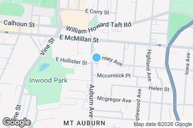 Map image of the property - 2362 Auburn Ave