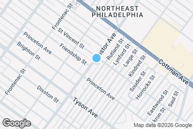 Map image of the property - 7137 Castor Ave