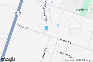 Map image of the property - 8917 Lonesome Oak Drive