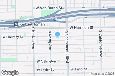 Map image of the property - 3035 W Flournoy St