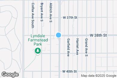 Map image of the property - 3810 Lyndale Ave S