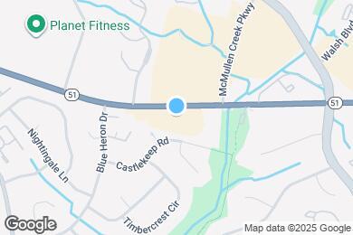 Map image of the property - Furnished Studio-Charlotte - Pineville - Pineville Matthews Rd