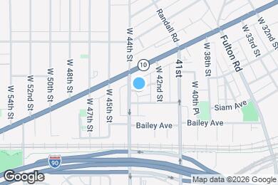 Map image of the property - 4315 Apple Ave