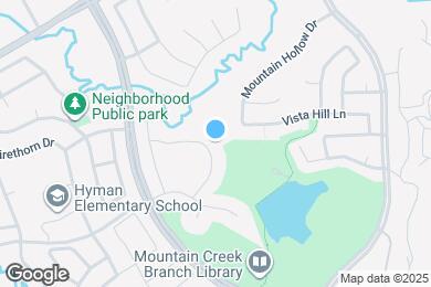 Map image of the property - 5854 Cliff Ridge Dr