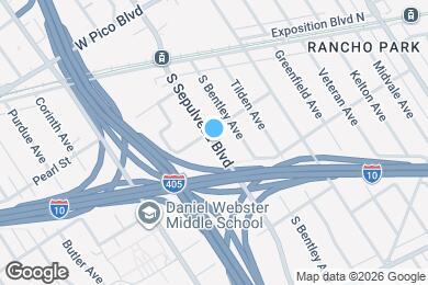 Map image of the property - 2611 S Sepulveda Blvd