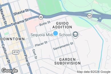 Map image of the property - 1654 Garden Ave