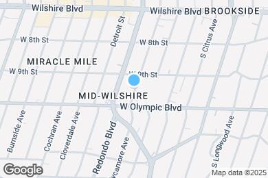 Map image of the property - 949 S Sycamore Ave