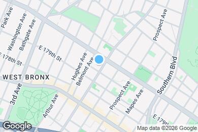 Map image of the property - 2069 Crotona Ave
