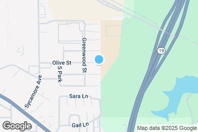 Map image of the property - 224 Olive St