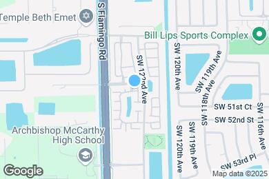 Map image of the property - 5125 SW 122nd Ter