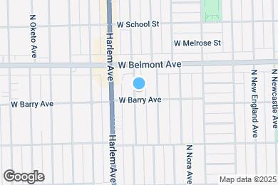Map image of the property - 3109 N Neva Ave