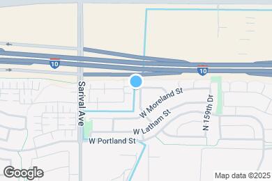 Map image of the property - 1286 N 161st Ave