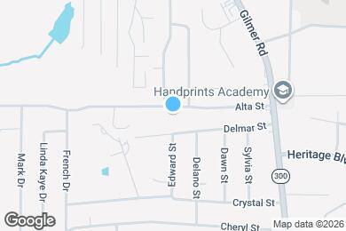 Map image of the property - 207 Alta St