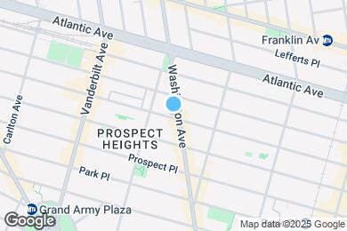 Map image of the property - 658 Washington Ave