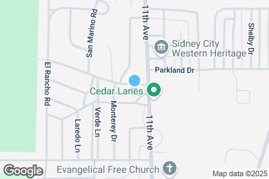 Map image of the property - 1133 Country Club Dr