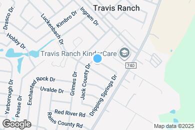 Map image of the property - 2025 Colorado Bend Dr