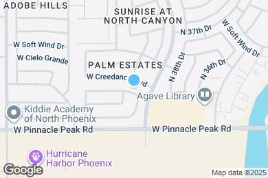 Map image of the property - 3954 W Camino Del Rio