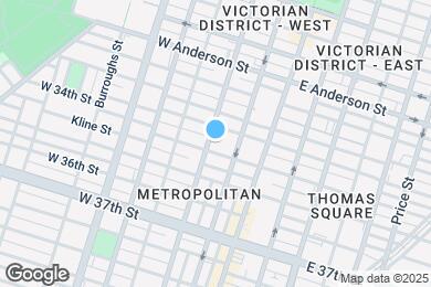 Map image of the property - 1718 Barnard St